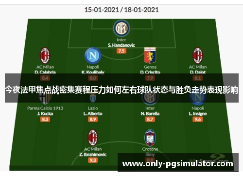 今夜法甲焦点战密集赛程压力如何左右球队状态与胜负走势表现影响 今夜法甲焦点战密集赛程压力如何左右球队状态与胜负走势表现影响